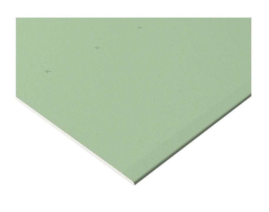 Гипсокартон Кнауф (Knauf) влаго-огнестойкий ГСП-DFH2 2500х1200х12,5 мм