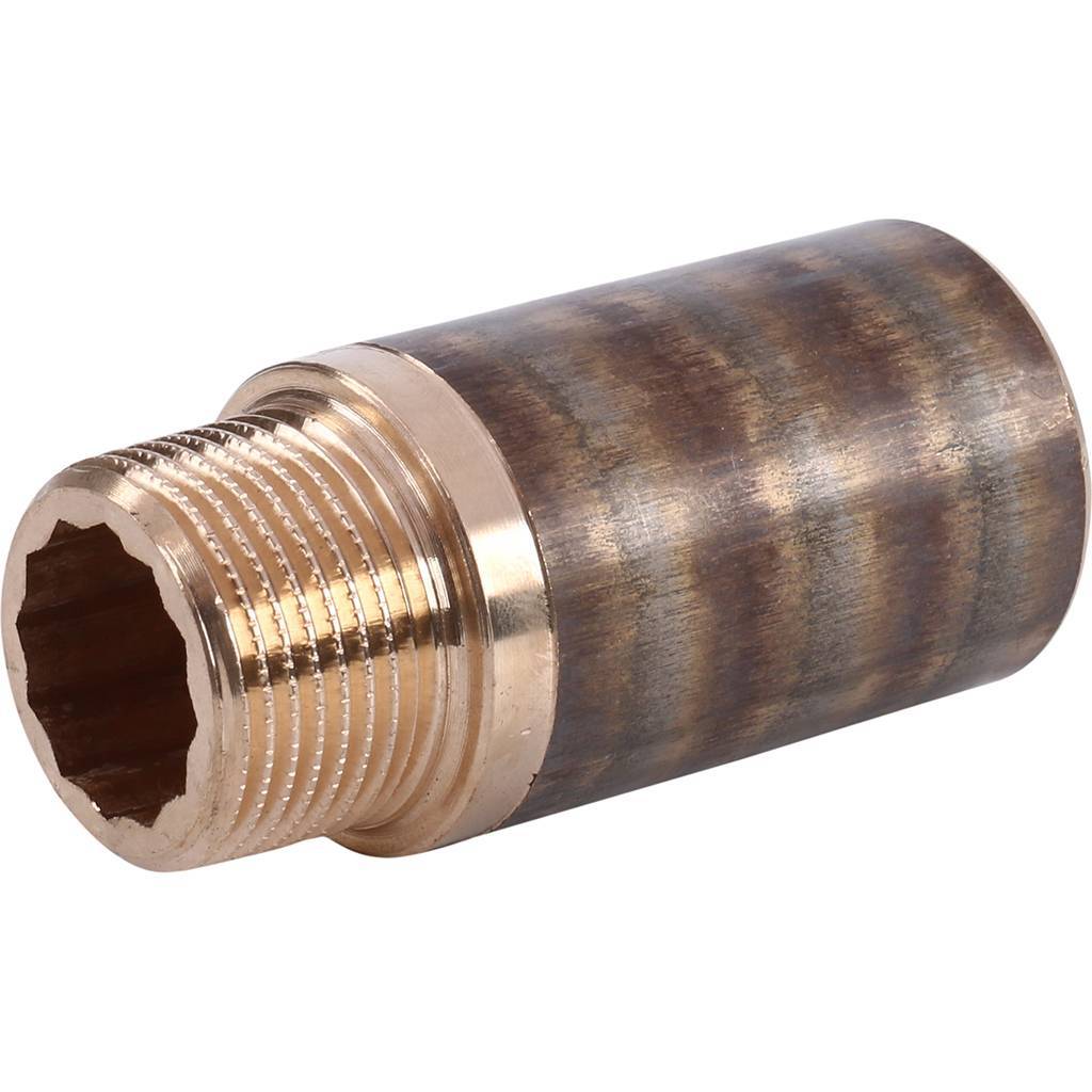 Удлинитель резьбовой 3/4" x 50 мм ВН бронза VIEGA (357252)