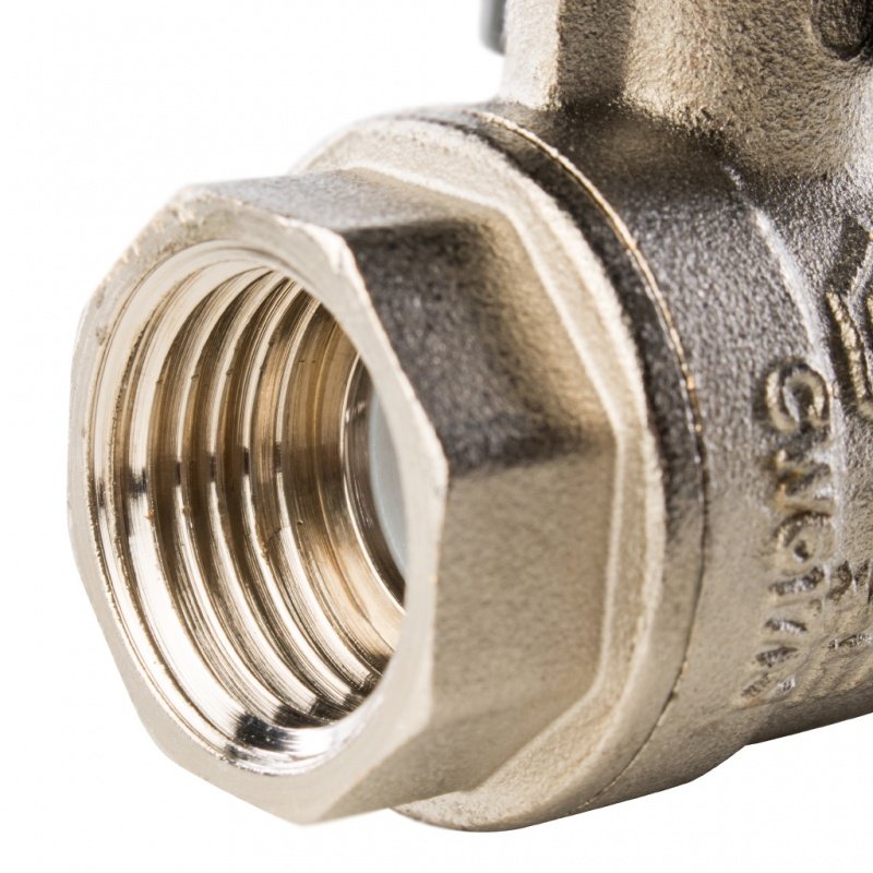 Кран шаровый STOUT ВВ 1/2" полнопроходной, бабочка