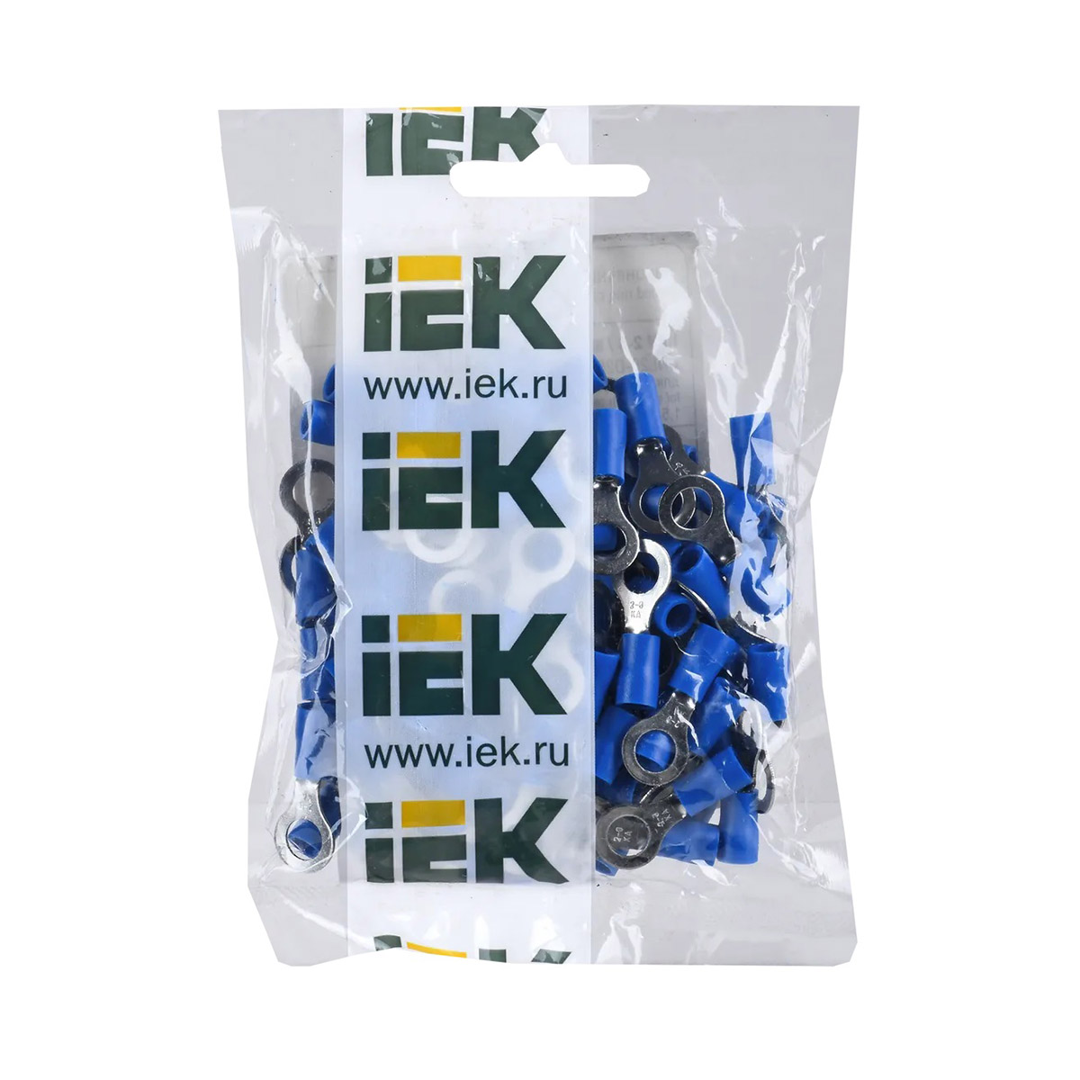 Наконечник кольцевой изолир. нки 2-6  1,5-2,5 мм², упак. 100 шт. (1/10/120) "iek"