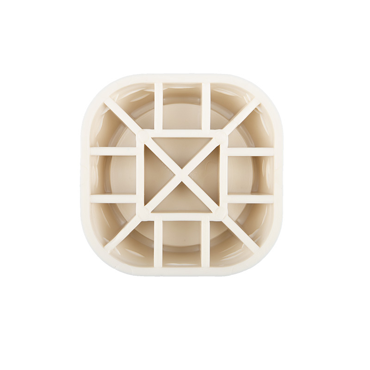 Подставки антивибр. для бытовой техники (квадрат. белые) 4 шт. (1/30) "proconnect" 88-0401