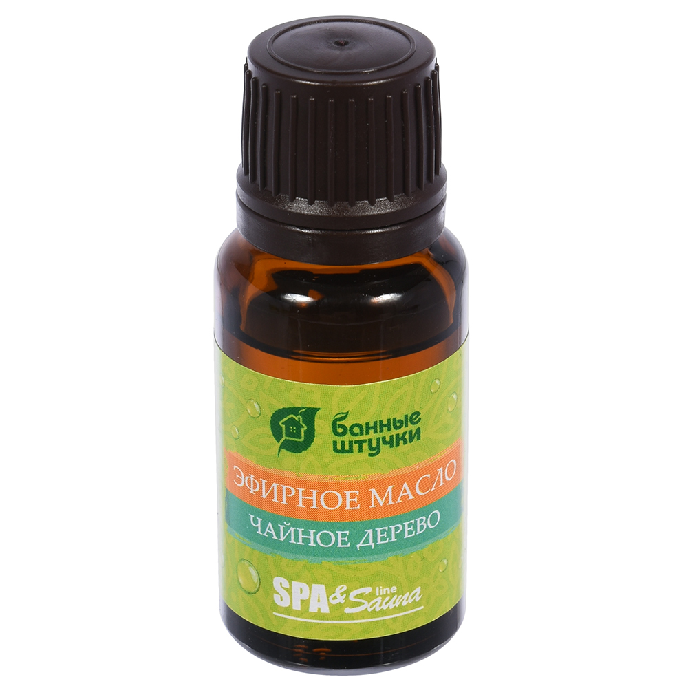 Масло эфирное "чайное дерево" 15 мл (1/28) "банные штучки" 32281
