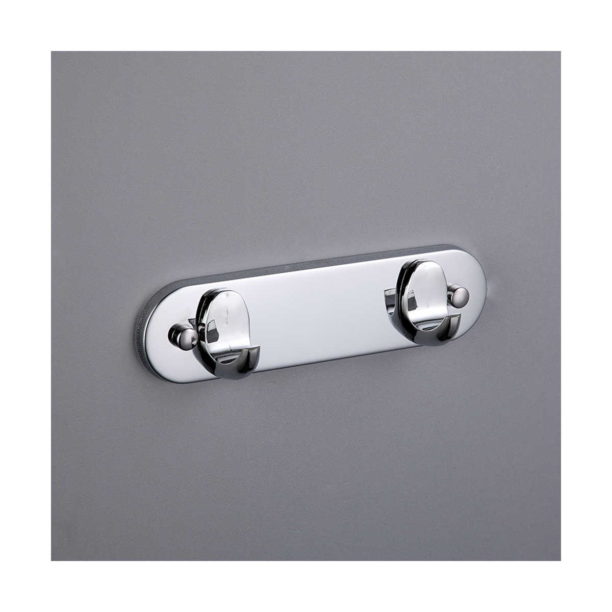 Крючок двойной f1505-2, хром (1/20/80) "frap"