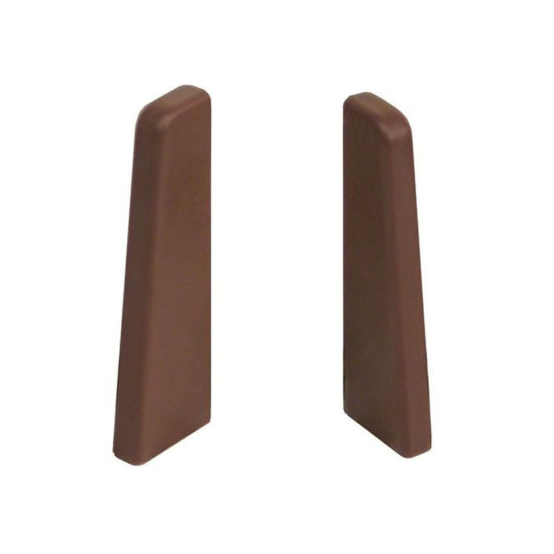 Соединитель Kronotex 04 Торцевая заглушка левая/правая (комп) Ktex1/ Темно-коричневый