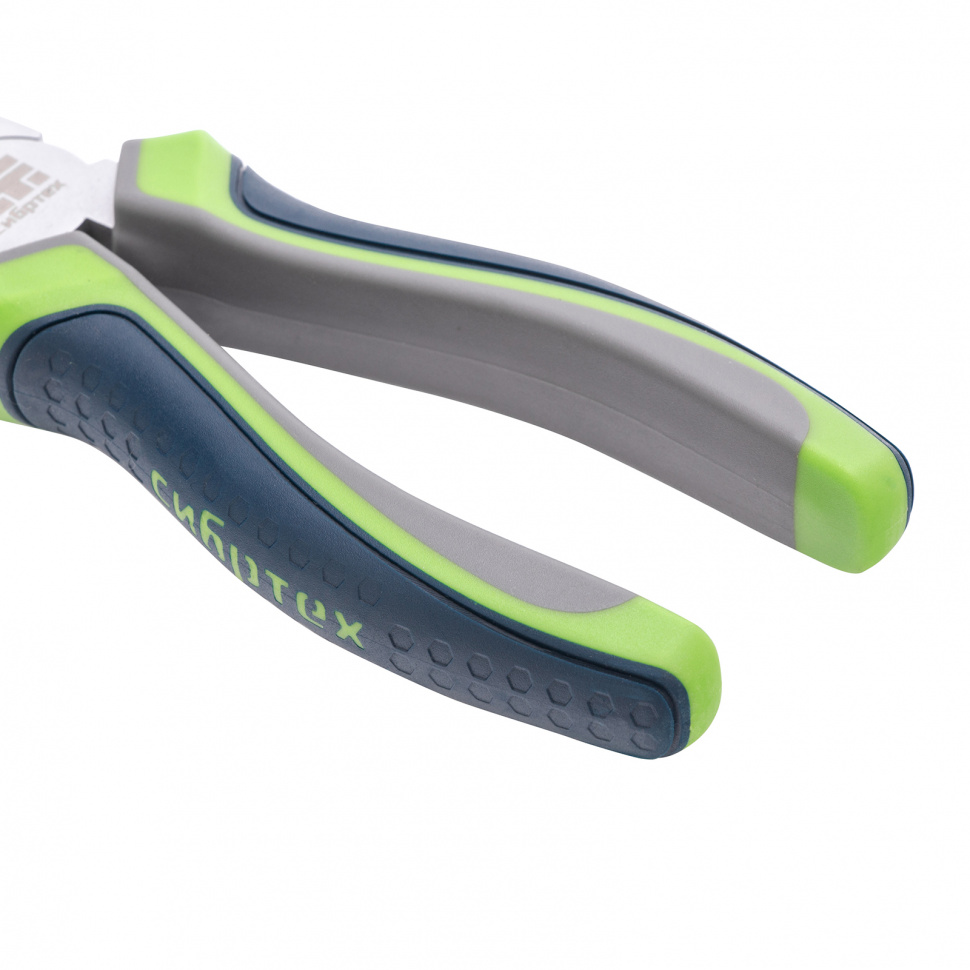 Плоскогубцы комбинированные, 160 мм, трехкомпонентные рукоятки Сибртех (17077)