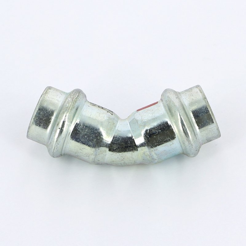 Угол пресс 45°15 оцинкованная сталь Prestabo VIEGA