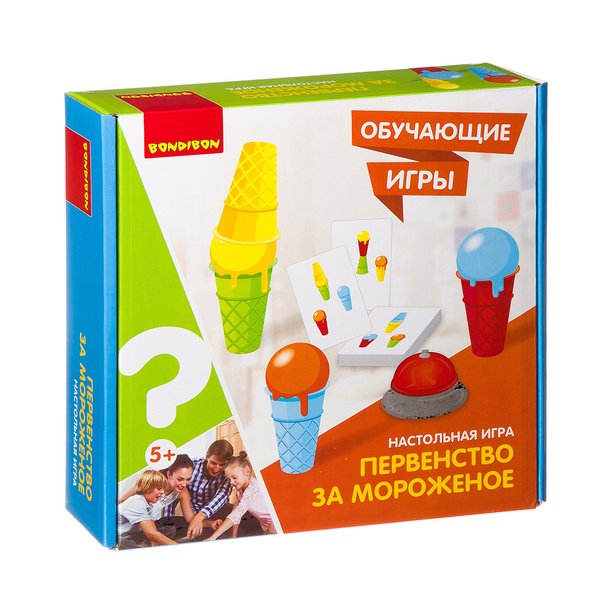 Игра обучающая "первенство за мороженое" "bondibon" вв3151