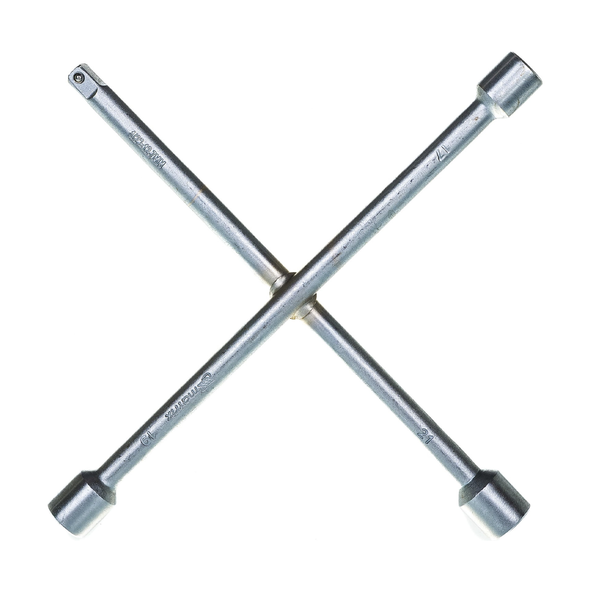 Ключ-крест баллонный 17 х 19 х 21 мм под квадрат 1/2" (1/16) "matrix"