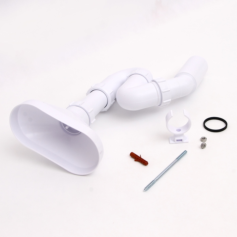 Сифон McALPINE трубный 1"1/2 х 40 мм для разрыва потока с приемной воронкой вых. компресс. D=40/50мм