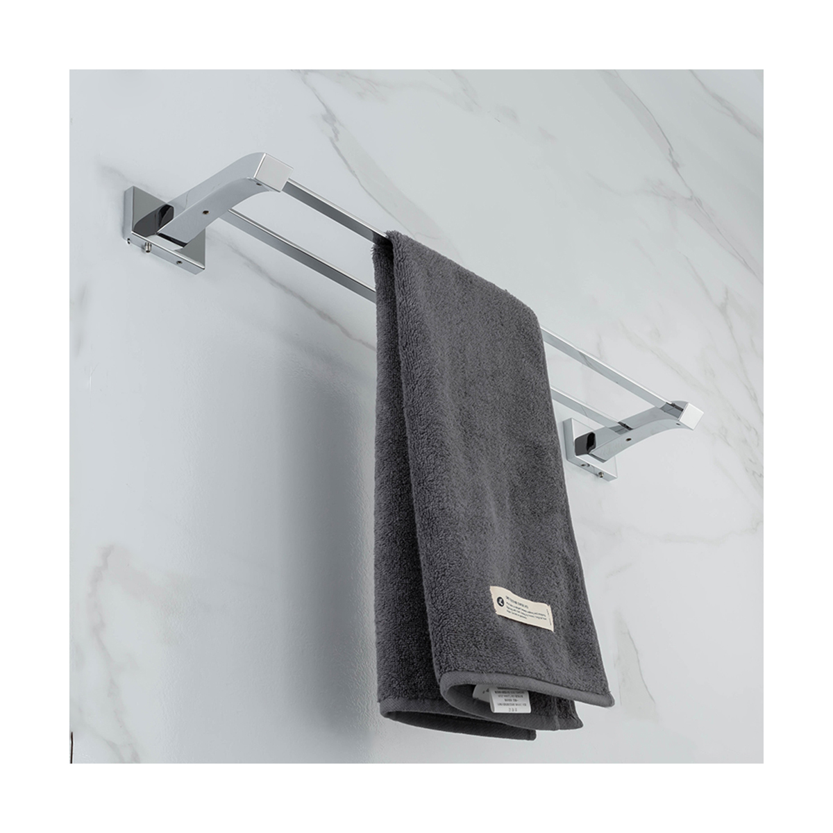 Полотенцедержатель двойной g0709, хром (1/15) "gappo"