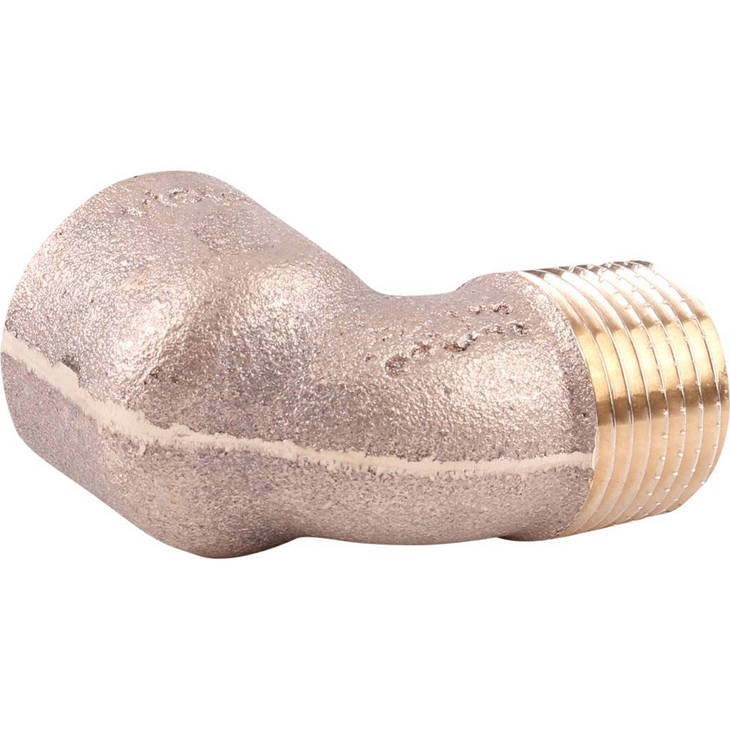 Угол резьбовой 90° ВН 1/4" бронза VIEGA (318000)