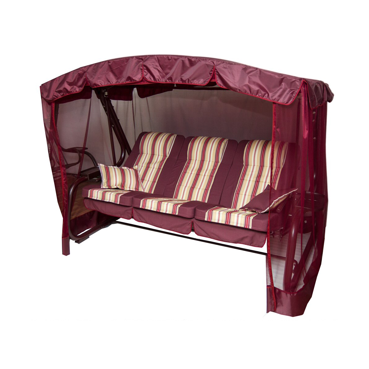 Качели садовые 3-х местные "палермо премиум" (1) "olsa" с832