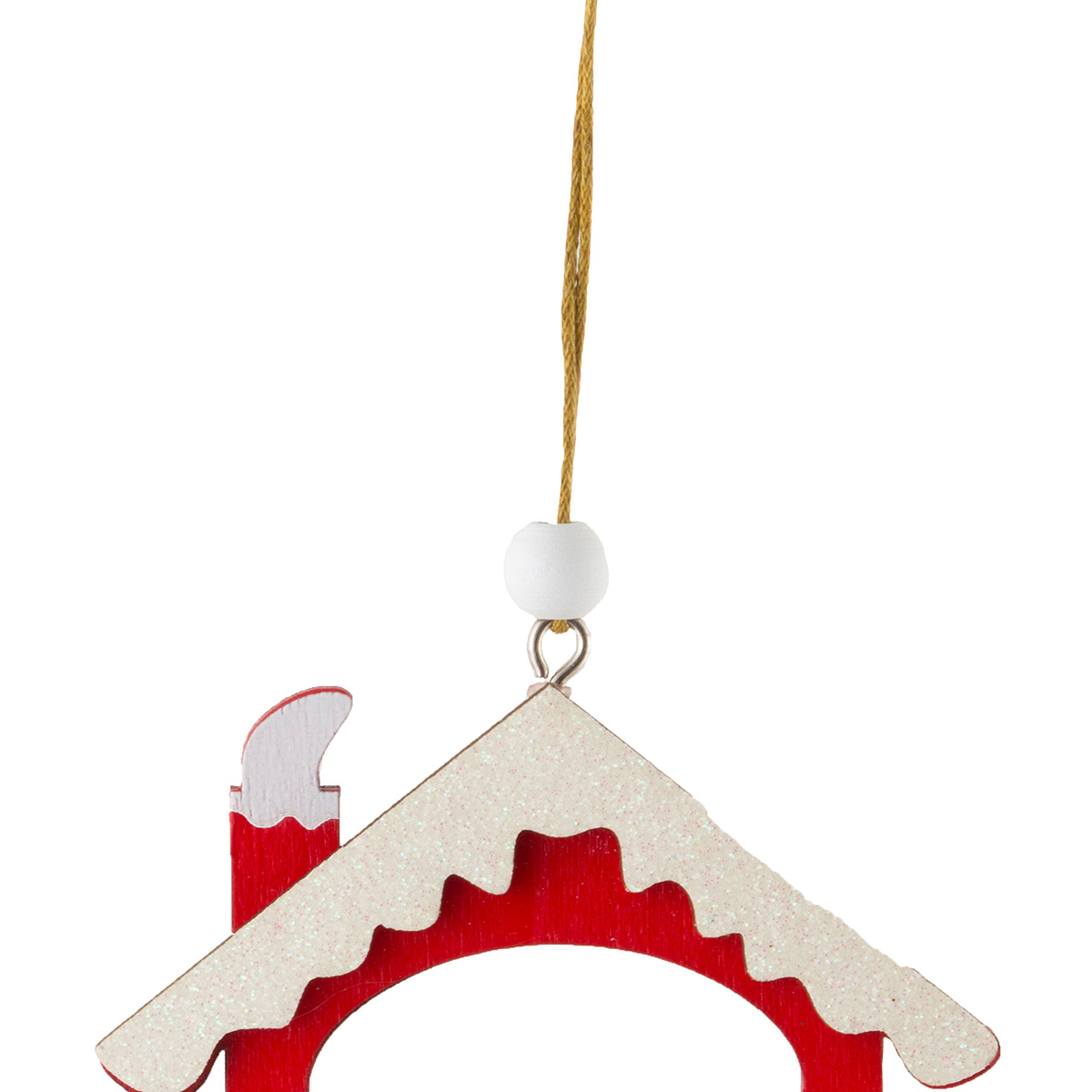 Украшение новогоднее "домик" 8*9 см (1/48/576) "волшебная страна"