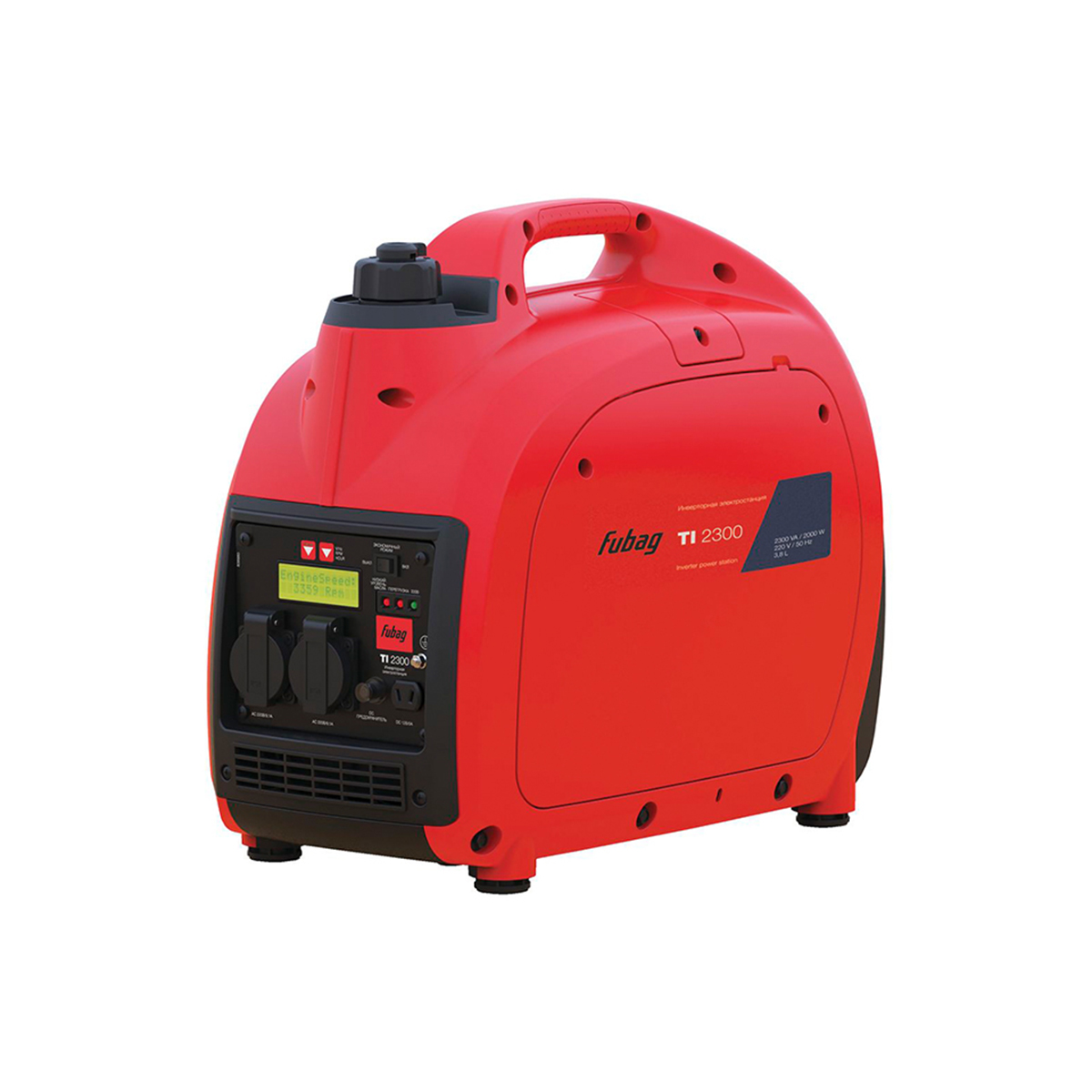 Генератор бензиновый инверторный цифровой ti 2300 (1) "fubag" 838980