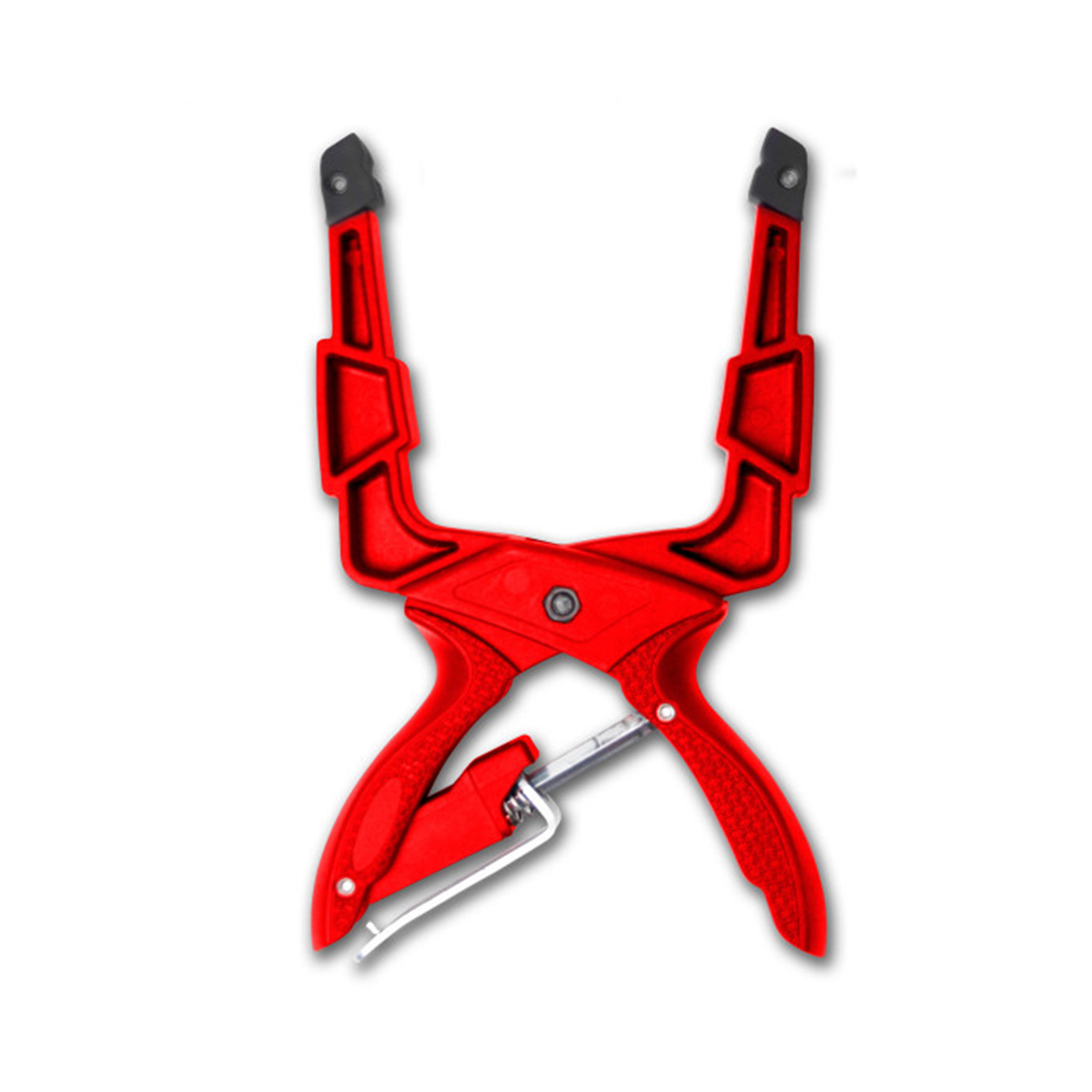 Струбцина клещеобразная усиленная зажим 75 х 220 мм пласт. (1/10/60) "beorol"