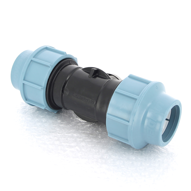 Тройник ПНД переходной под обжим ВР 50 x 1"1/4 полиэтиленовый UNIDELTA