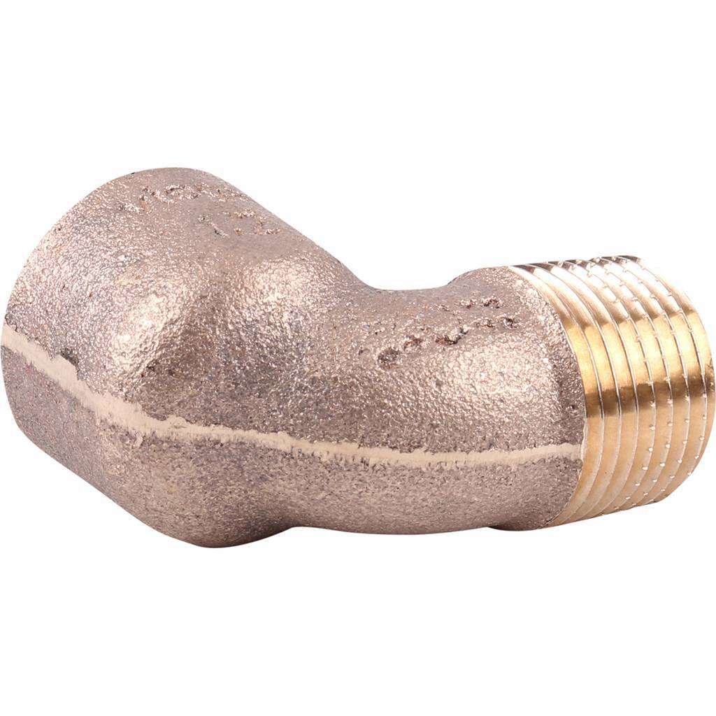 Угол резьбовой 90° ВН 1/2" бронза VIEGA (264024)