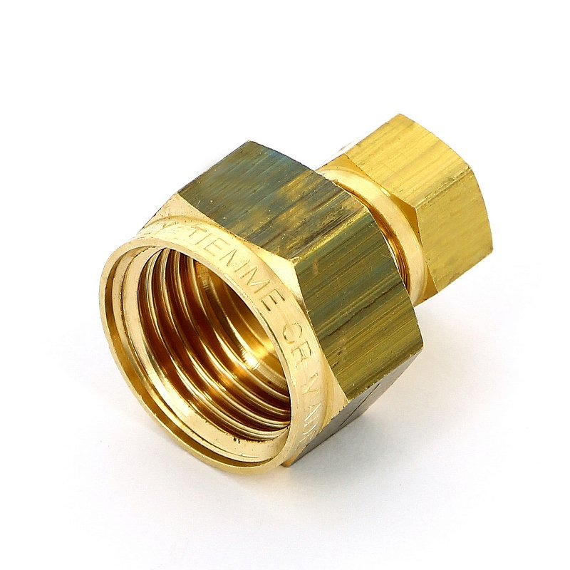 Муфта ВР 8 x 1/2" обжим TIEMME