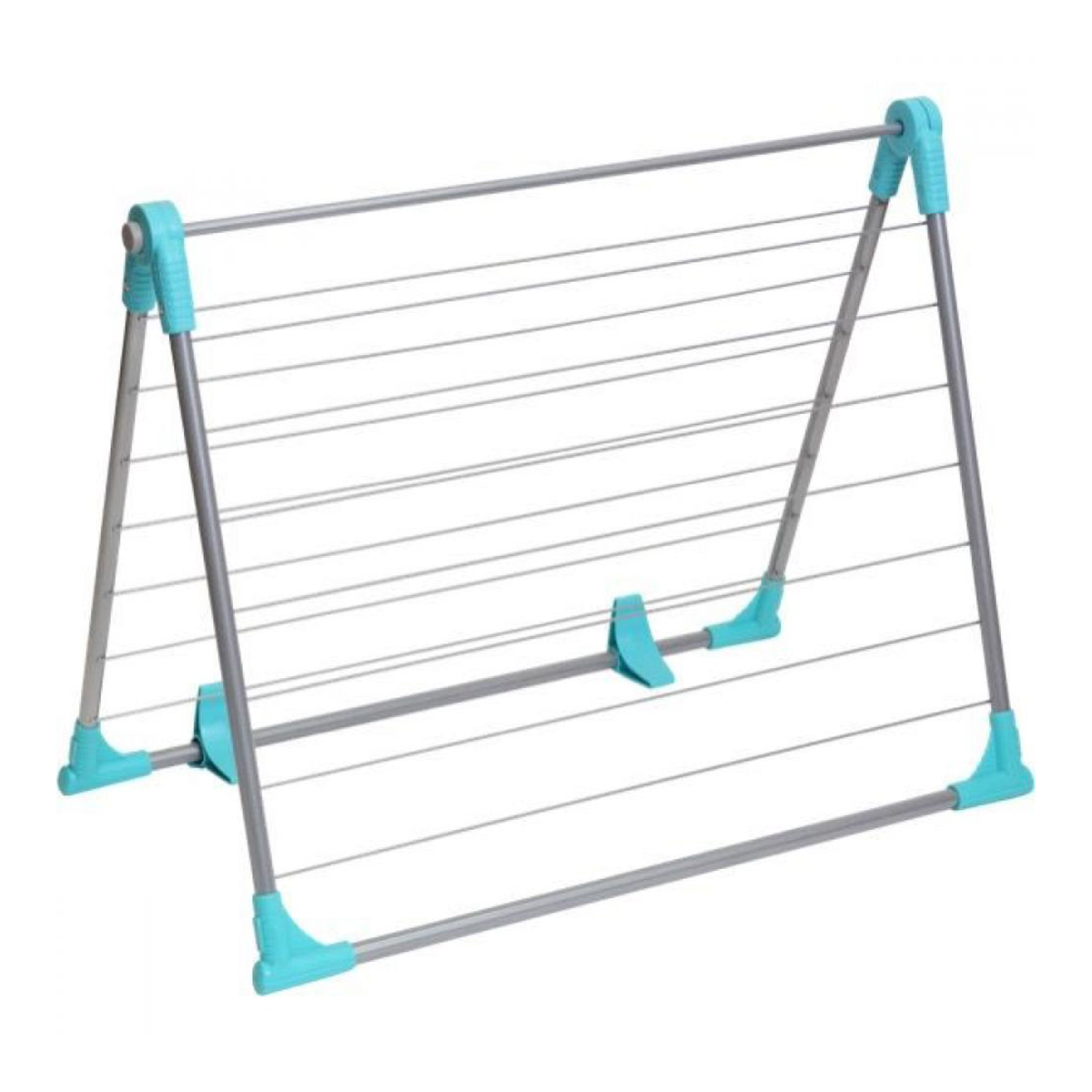 Сушилка для белья на ванну складная (суш. полотно 10 м) серебро (1/5) сб4  "ника"