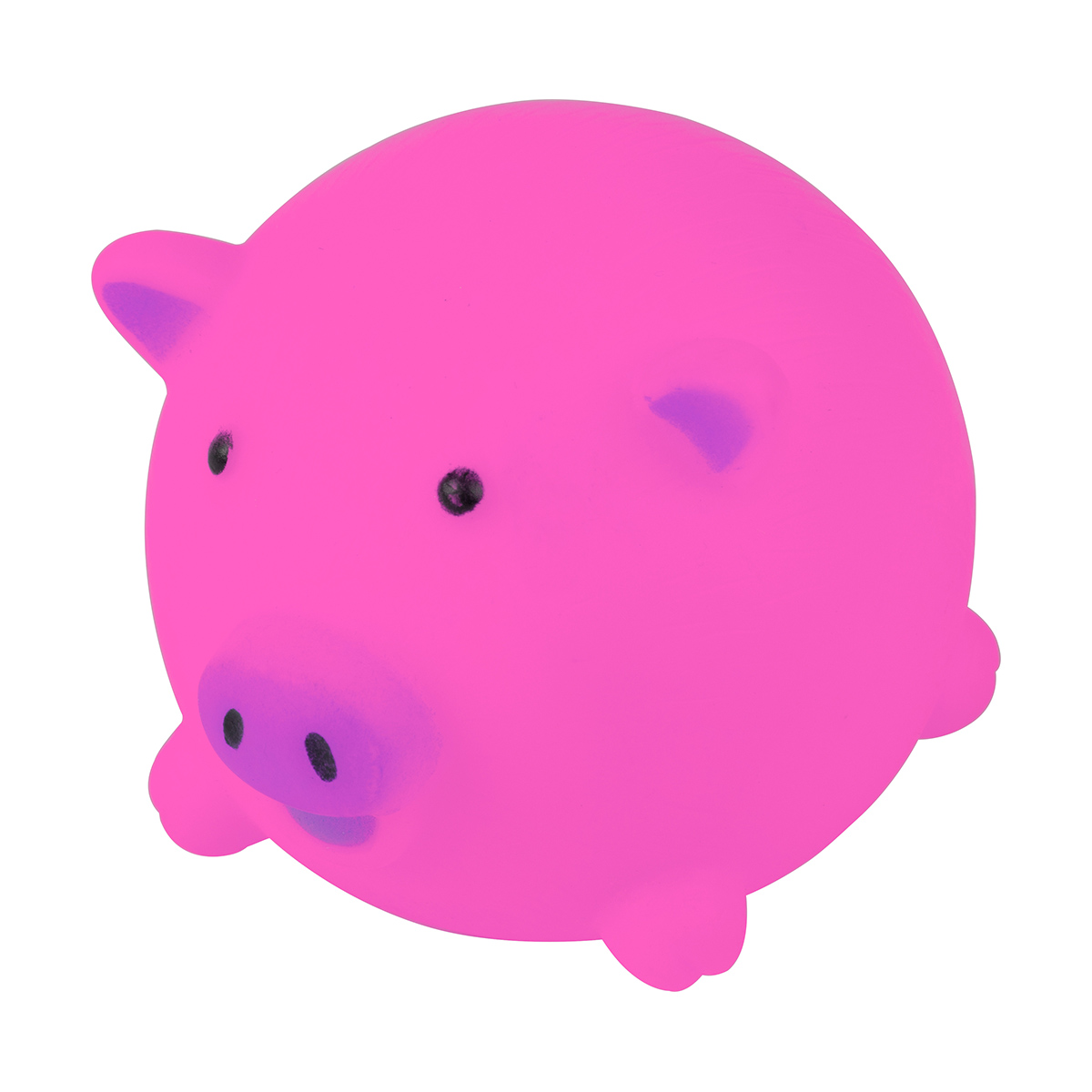 Игрушка-пищалка для собак "свинка" 7,5*9 см (1/20/240) "рыжий кот"