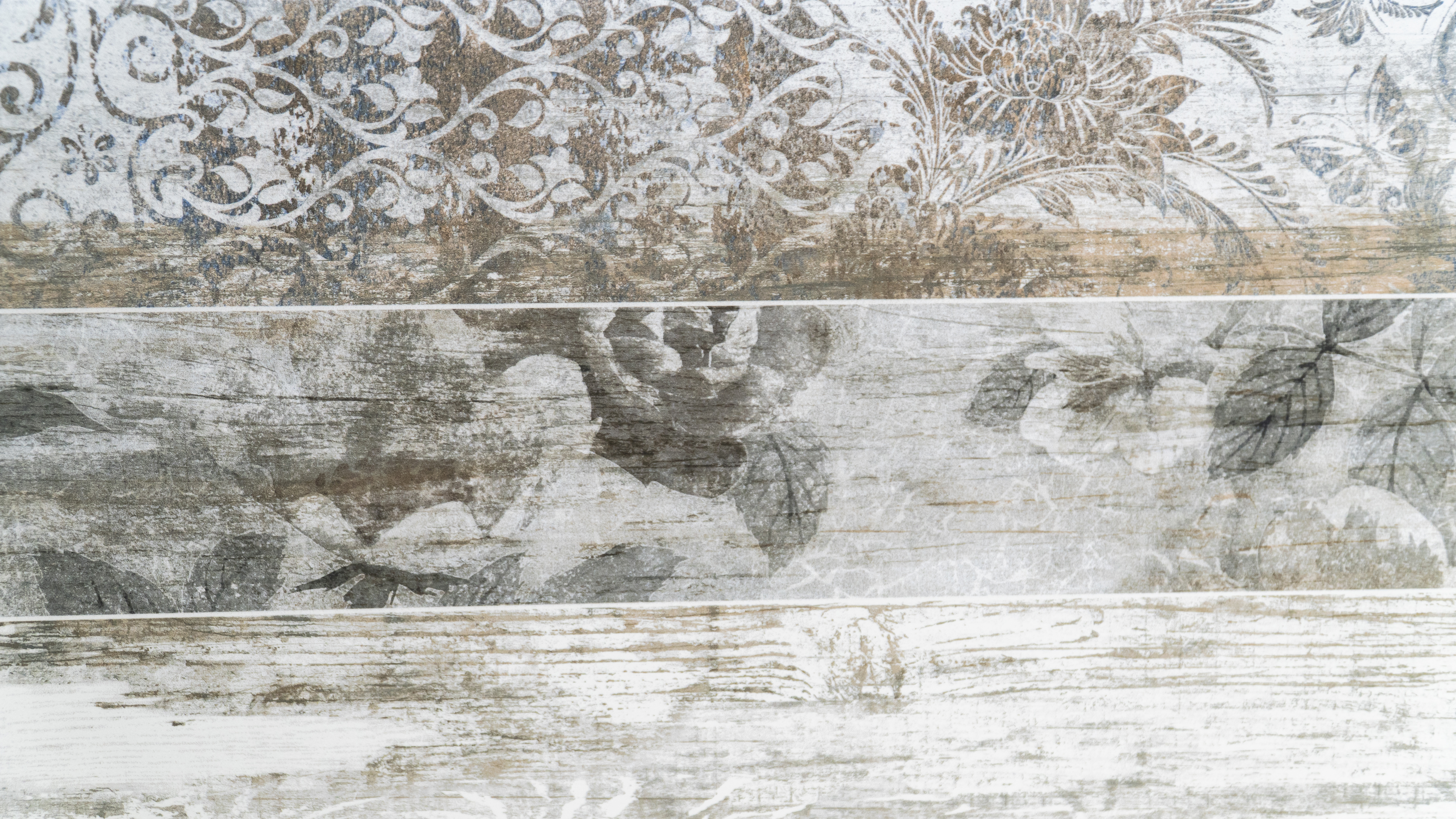 Next плитка настенная серый узор 25x50