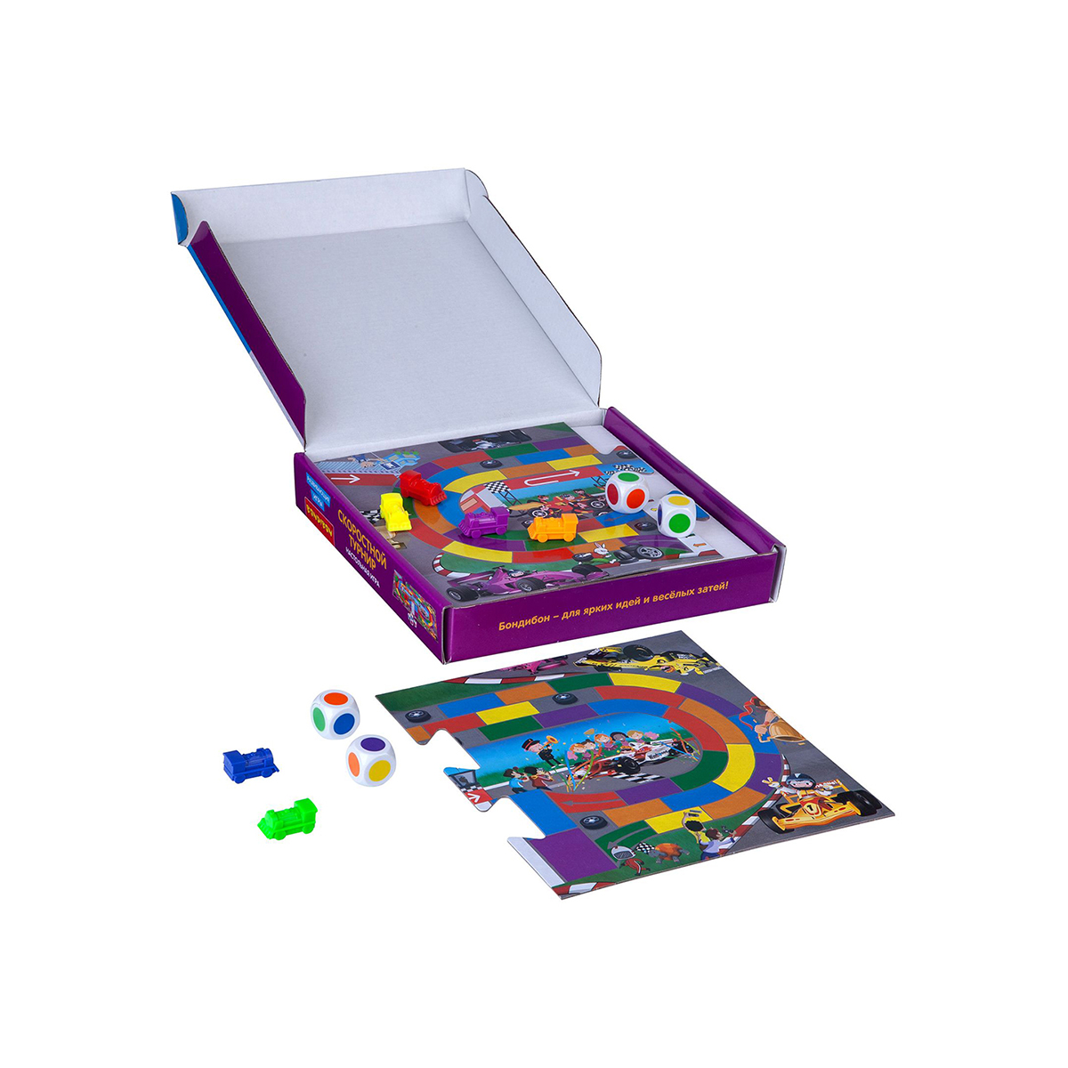 Игра развивающая "скоростной турнир" "bondibon" вв4474