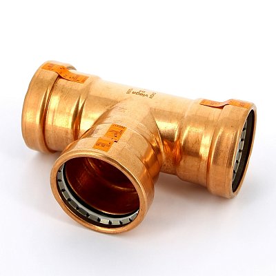 Тройник пресс медь Profipress XL VIEGA 64 х 64 х 64