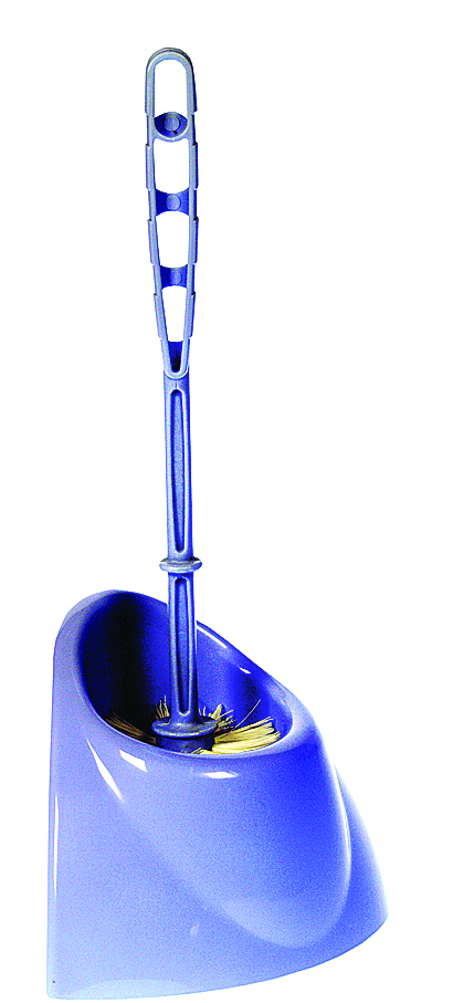 Туалетный набор "уголок" ерш + подставка (1/24) "york"