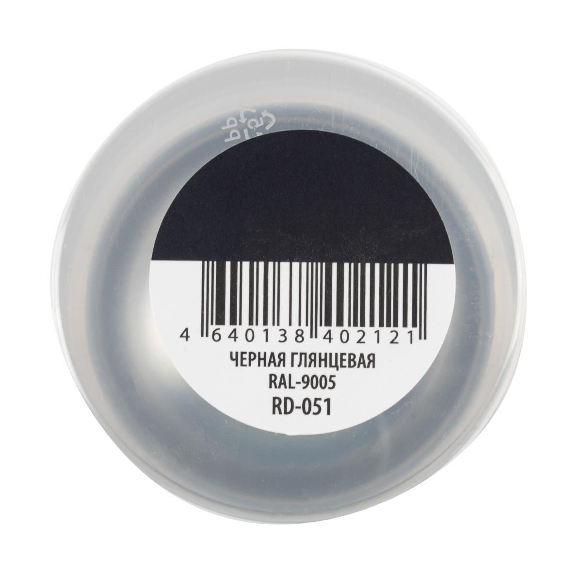 Краска аэрозоль алкидная ral 9005 черная глянц. 520 мл (12) "rayday" rd-051