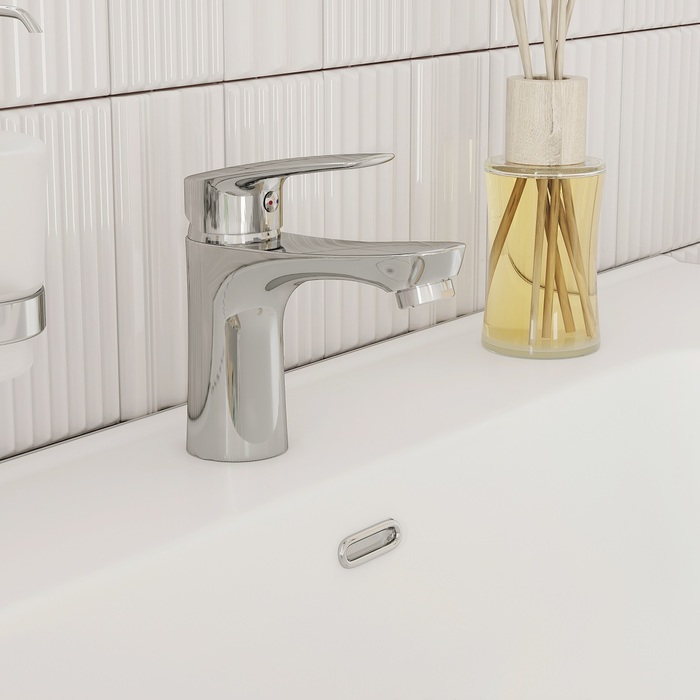 Смеситель для умывальника  horizont (1/12) "milardo" horsb00m01