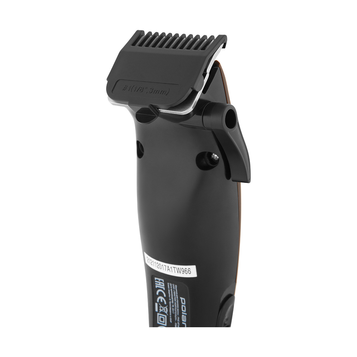 Машинка для стрижки волос phc 0714 (от сети) коричневый (1/24) "polaris"