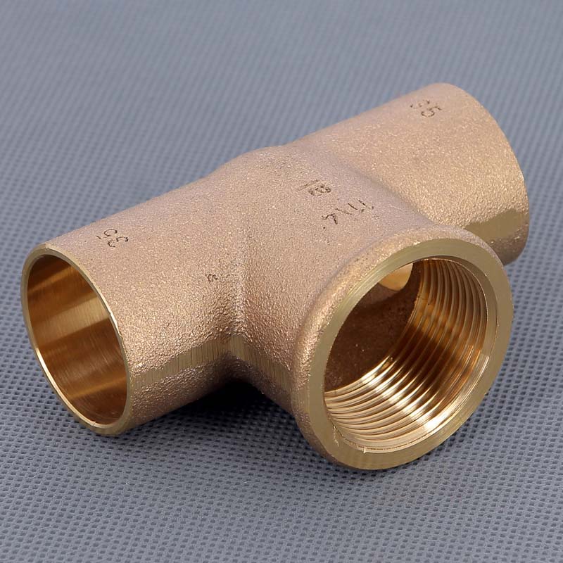 Тройник переходной под пайку ВР 35 х 1"1/4 VIEGA медный