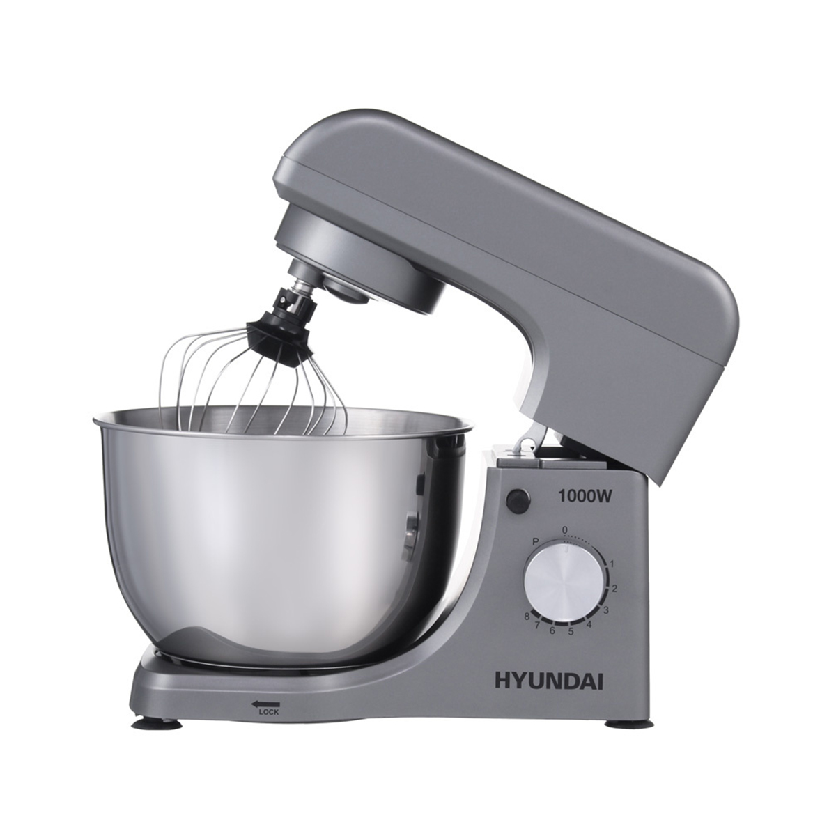 Миксер планетарный hym-s5451  8 скоростей, 1000 вт (1) "hyundai"