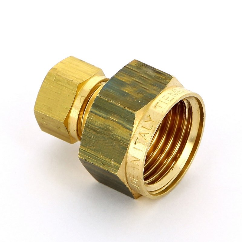 Муфта ВР 8 x 1/2" обжим TIEMME