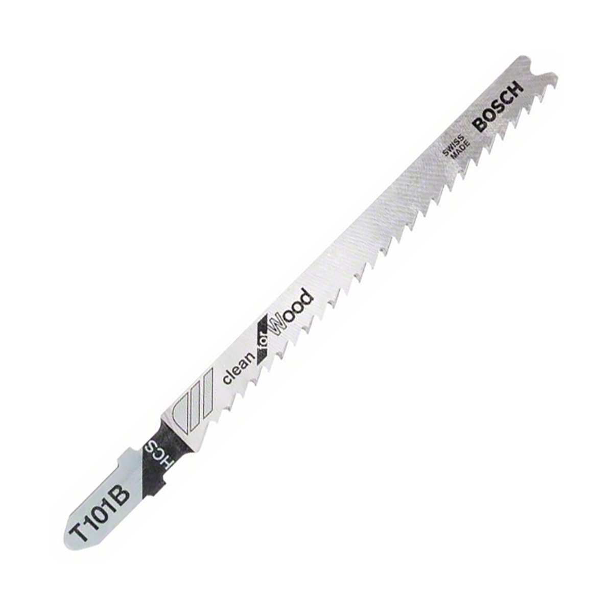 Полотна д/ эл. лобзика по дереву t101b  3 шт. 74 мм (хвостовик с 1 упором) (1) "bosch" 2608630557