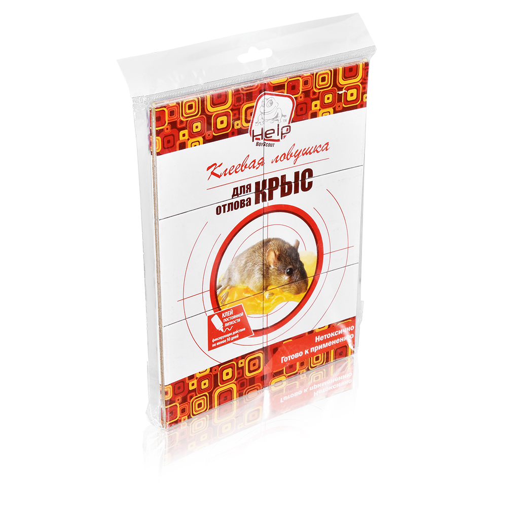 Ловушка для крыс клеевая (1/20) "help" 80282