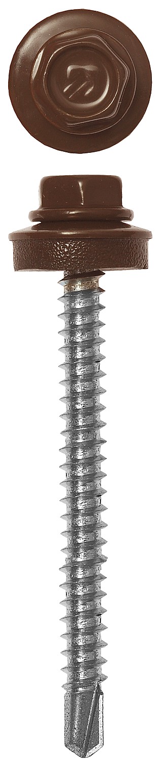 ЗУБР СКД 8017, 65 х 4.8 мм, шок.-коричн., 900 шт, кровельный саморез (4-300310-48-065-8017)