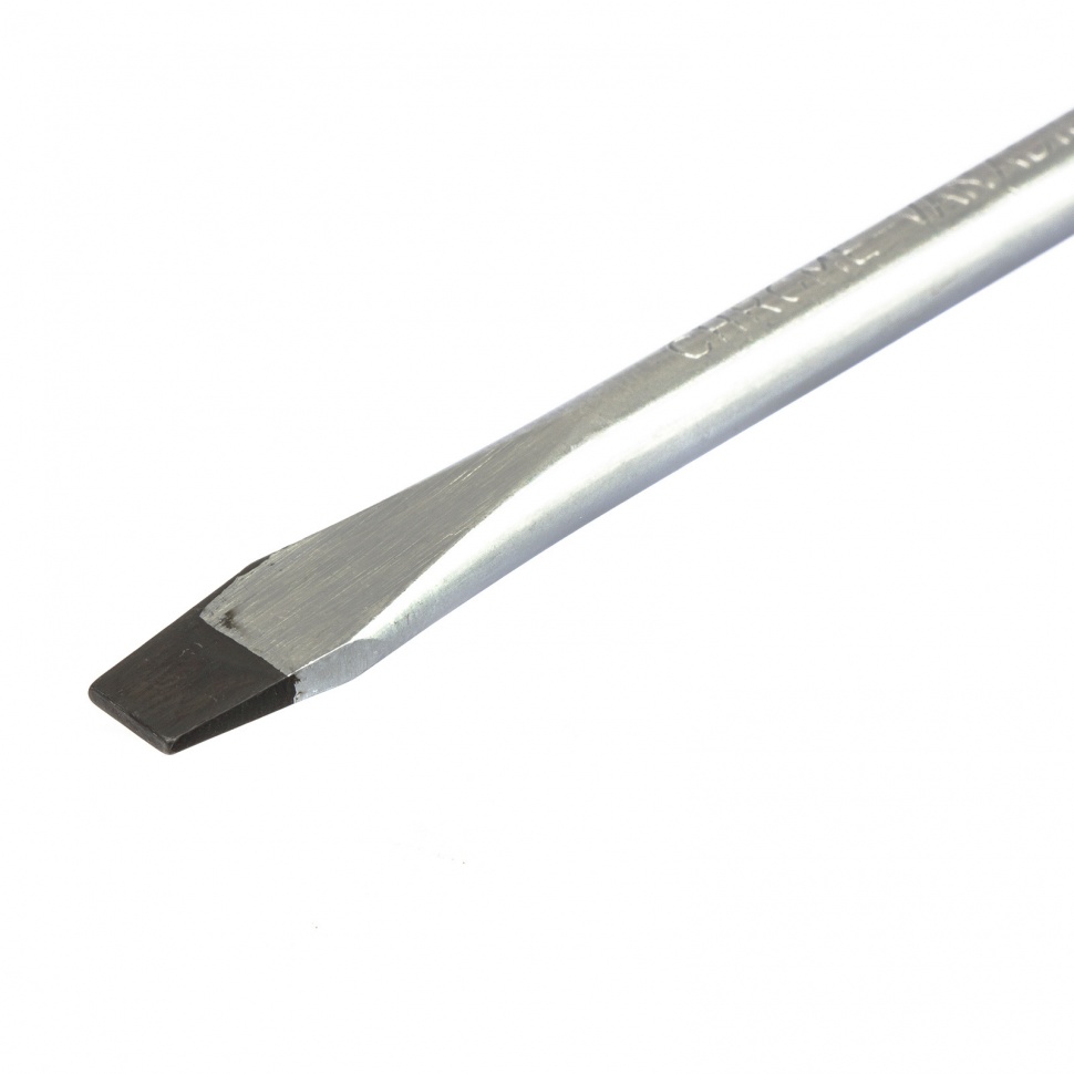 Отвертка "Point", SL6 х 100 мм, CrV, двухкомпонентная рукоятка Sparta (11768)