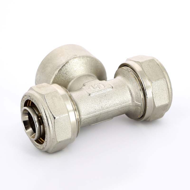 Тройник обжимной ВР 26 х 3/4" х 26 UNI-FITT для м/п труб