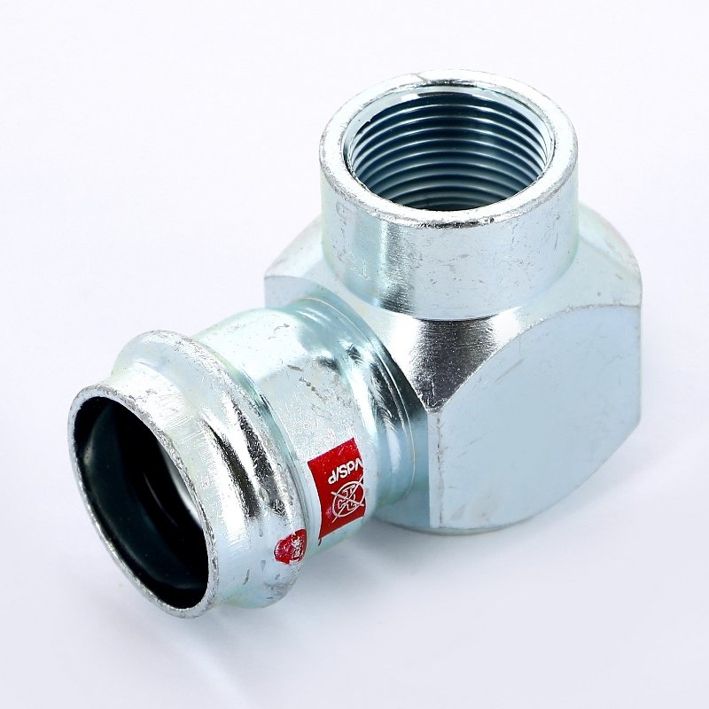 Угол пресс-В 28x3/4" оцинкованная сталь Prestabo VIEGA