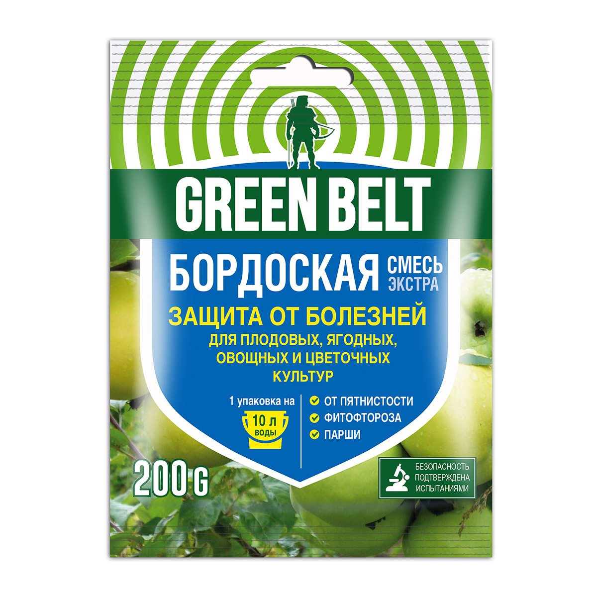 Фунгицид "бордоская смесь" 200 г (1/20) "green belt"