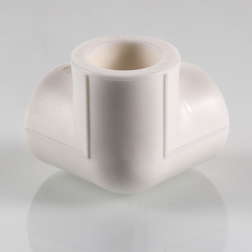 Тройник двухплоскостной 20 мм VALTEC полипропилен PP-R белый