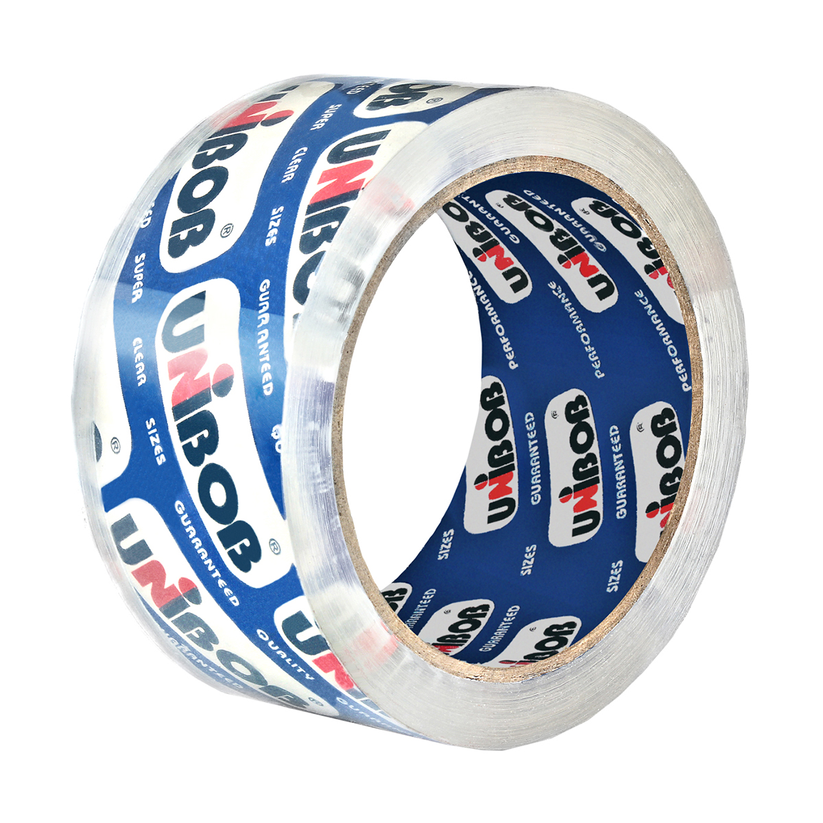 Скотч упаковочный кристально-прозрачный 48 мм х 66 м (36) "unibob600"