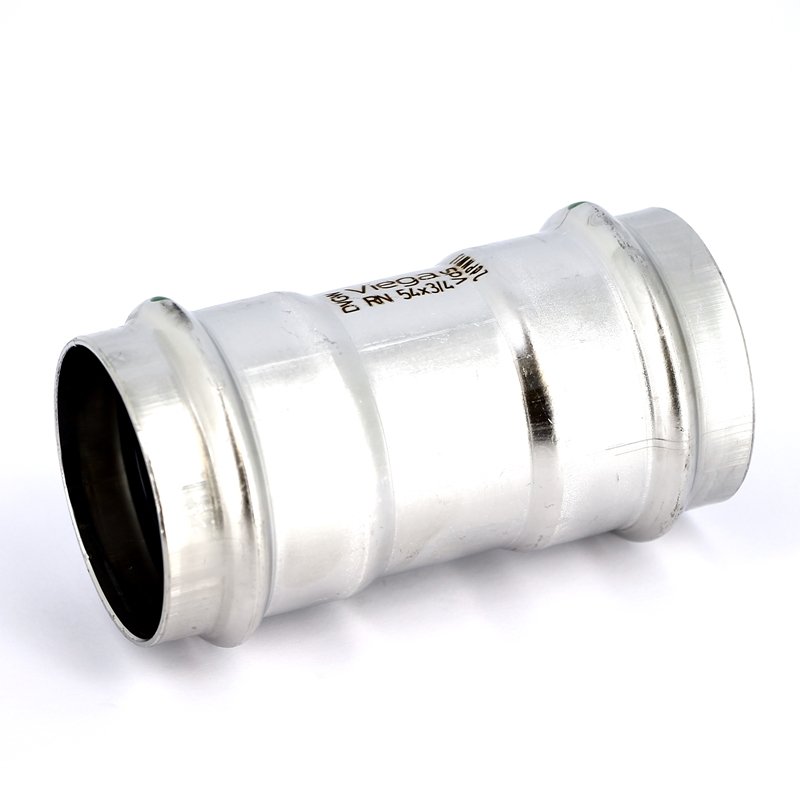 Тройник пресс-Н 54х3/4"х54 нержавеющая сталь Sanpress Inox VIEGA