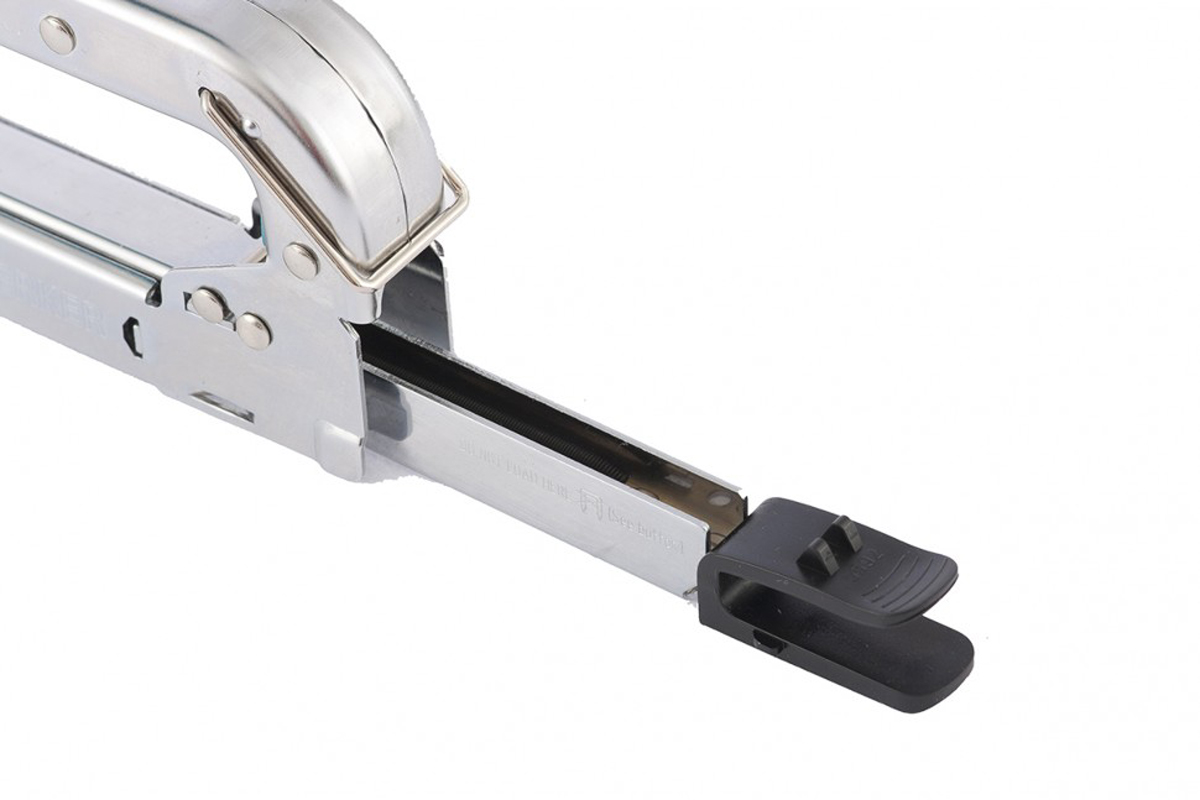 Пистолет скобозабивной регулир. стальной (тип 53) 4-14 мм (1/10/40) "gross"