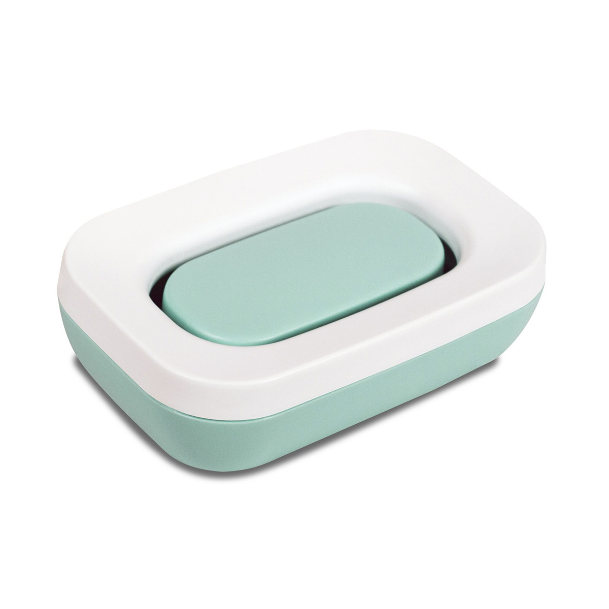 Мыльница пласт. открытая "эллиса" (бирюзовая) (1/19) "мартика" с843бир