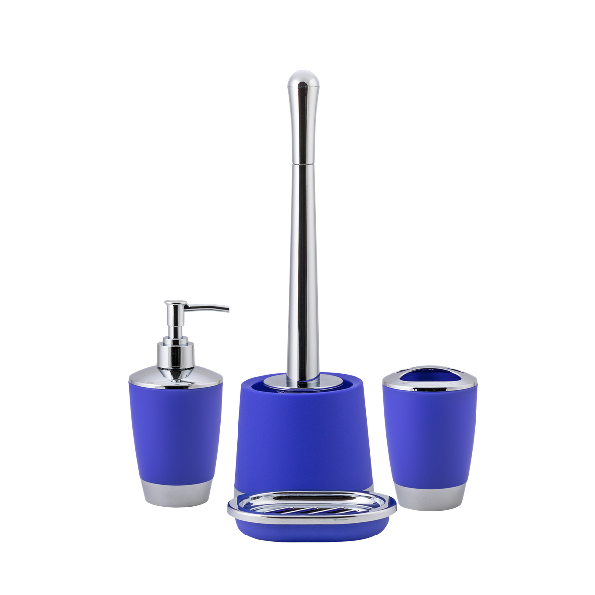 Мыльница "альма" пласт. (синий) (1/12) "swensa" swp-2100bl-04