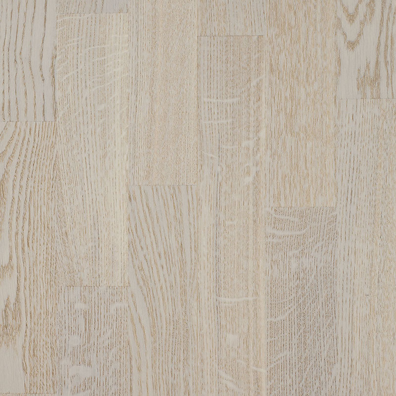 Паркетная доска Focus Floor Season Дуб Атлас белый матовый трехполосный Oak Atlas White Matt Loc 3S