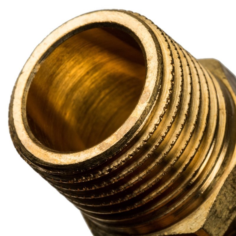 Муфта НР 16 x 1/2" аксиальная для труб PE-X STOUT