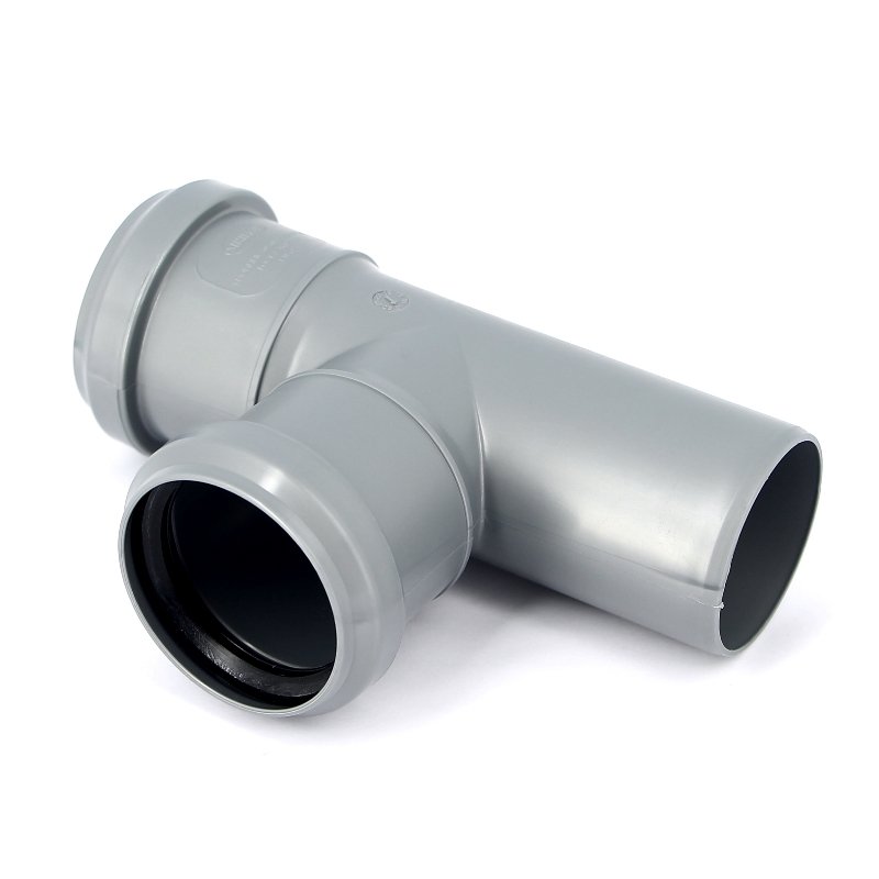 Тройник 87° для вн.канализации d=50 мм SINIKON Стандарт